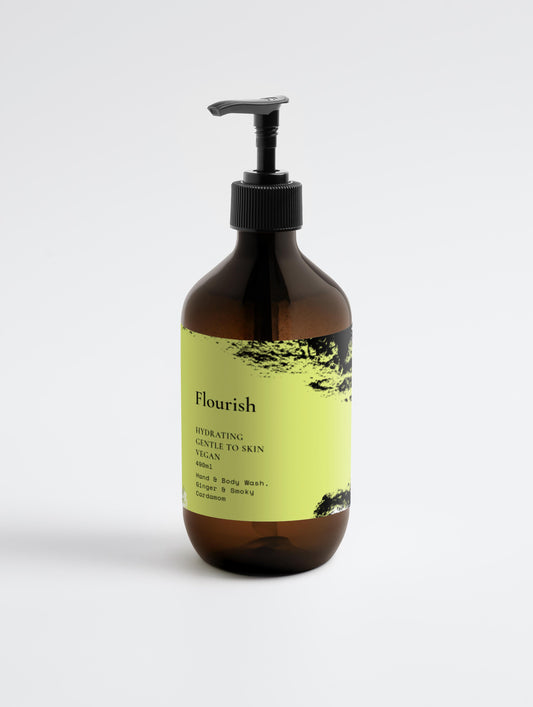 Hand & Body Wash, Ginger & Smoky Cardamom